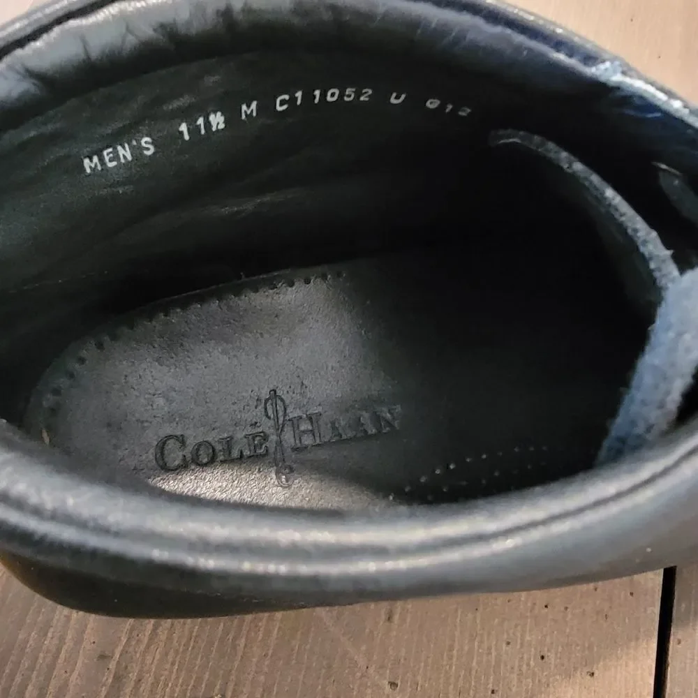 Cole Haan Men’s Liam Chukka II Black Leather Boots